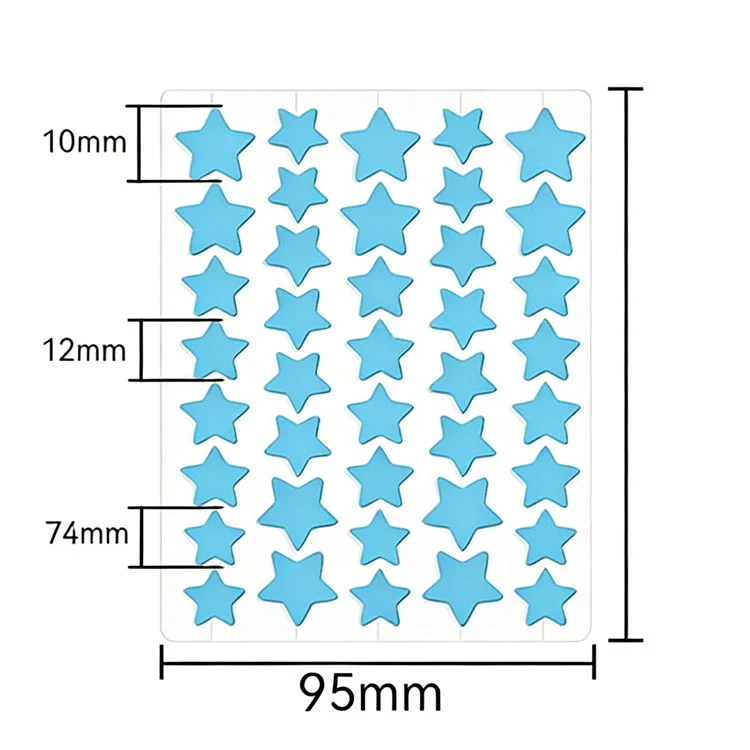 Roztomilé nálepky s pupienkami